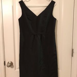 Black straight dress